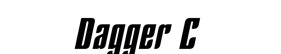 Dagger C Font Download Free